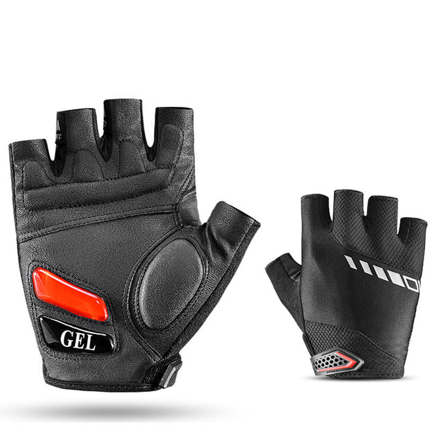Half-finger cycling fitness gloves