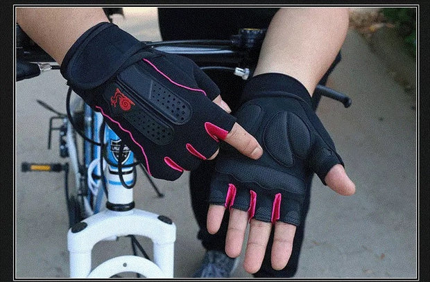 Fashion men's fitness gloves