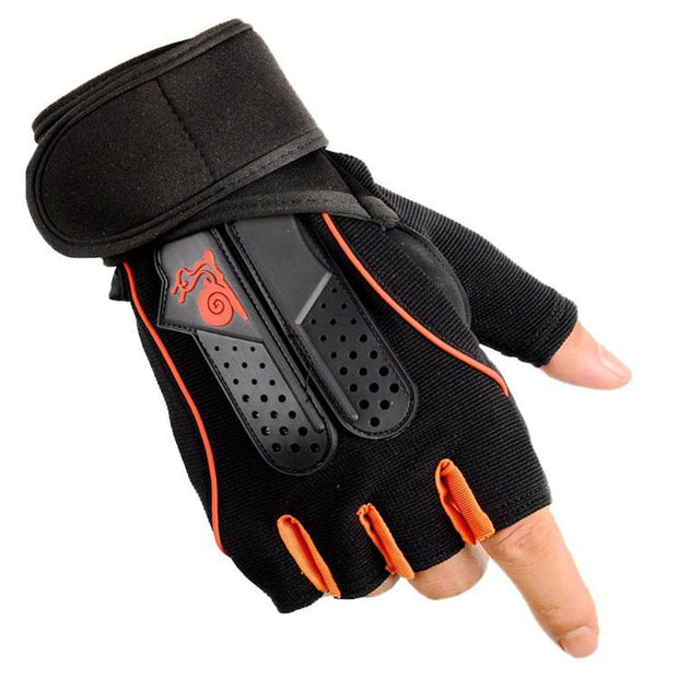 Fashion men's fitness gloves